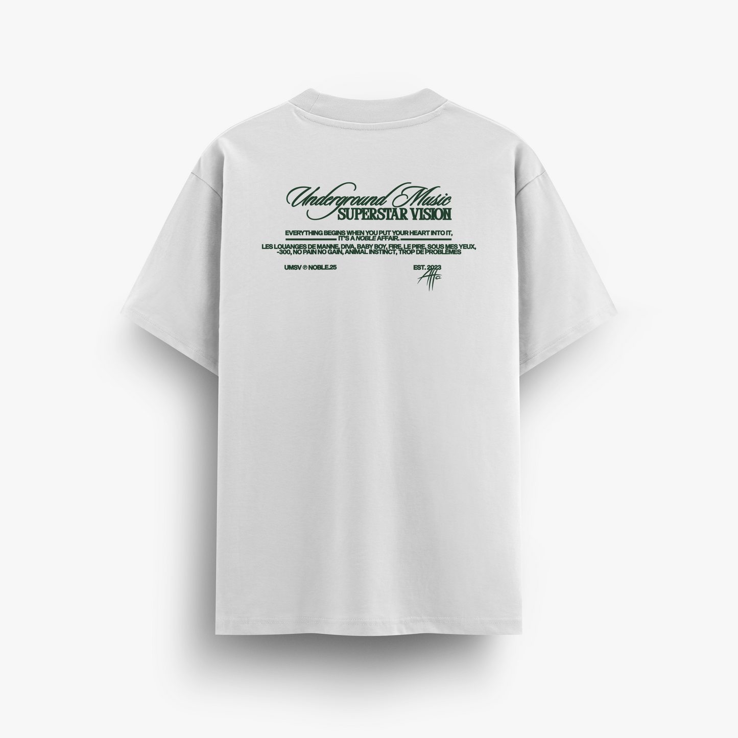 T-shirt Underground Music Superstar Vision