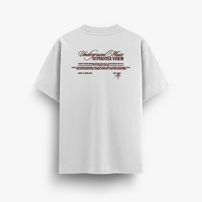 T-shirt Underground Music Superstar Vision